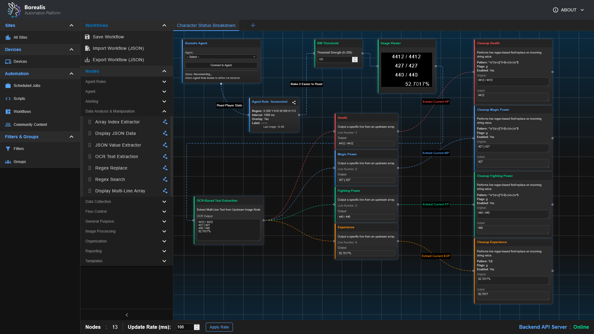Workflow Editor Demonstration